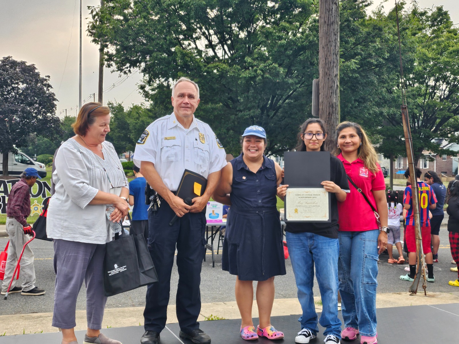 Community activity in Colmar Manor